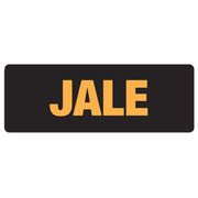 CALCOMANIA  JALE y EMPUJE  PUERTA E