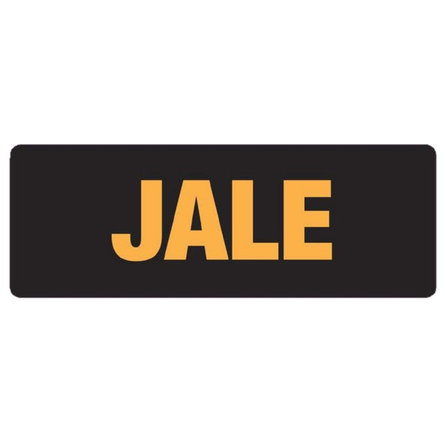 CALCOMANIA  JALE y EMPUJE  PUERTA E