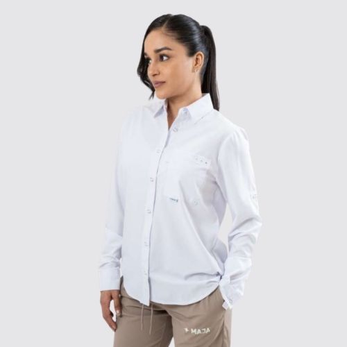 CAMISA MAJA BLANCA DAMA