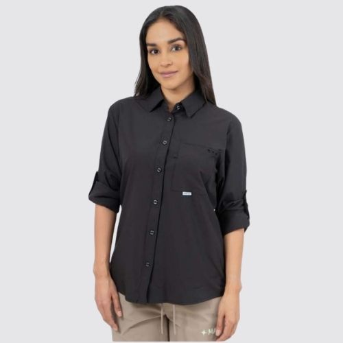 CAMISA MAJA NEGRA DAMA