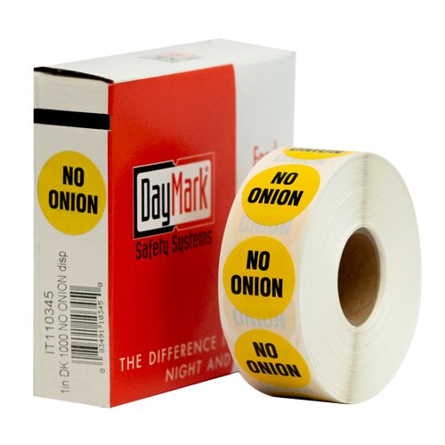 LABEL NO ONION 1M/BX