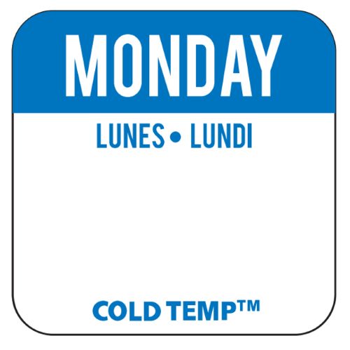LABEL THAW TAGS MONDAY 1M/BX