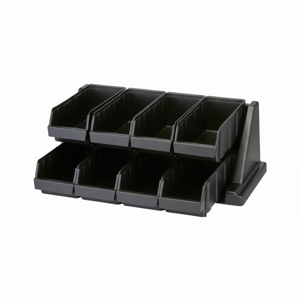 BIN PLASTIC BLACK 11.25   EA