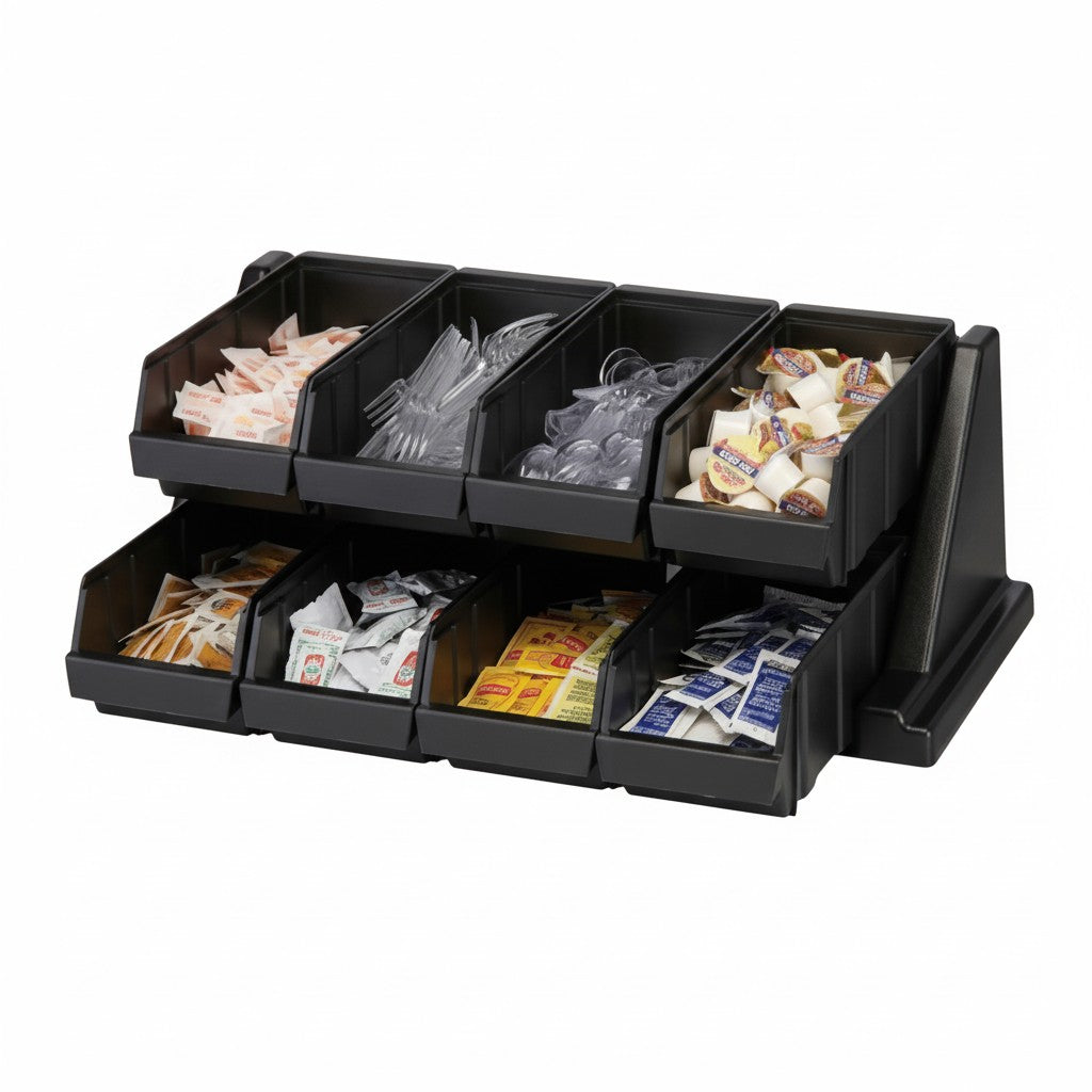 BIN PLASTIC BLACK 11.25   EA