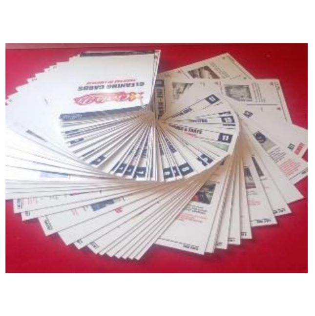 CLEANING CARDS EACH