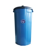 BOTE DE BASURA AZUL DIAMANTE 27 GALONES
