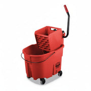 CUBETA PARA TRAPEAR C/ EXPRIMIDOR (ROJO)