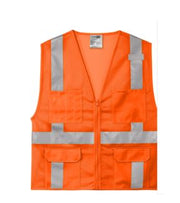 CHALECO DE SEGURIDAD NARANJA