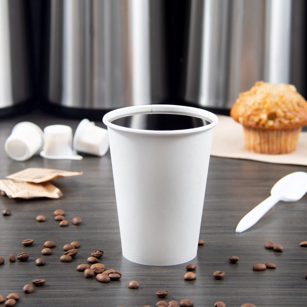 VASO PARA CAFE 12 OZ BLANCO