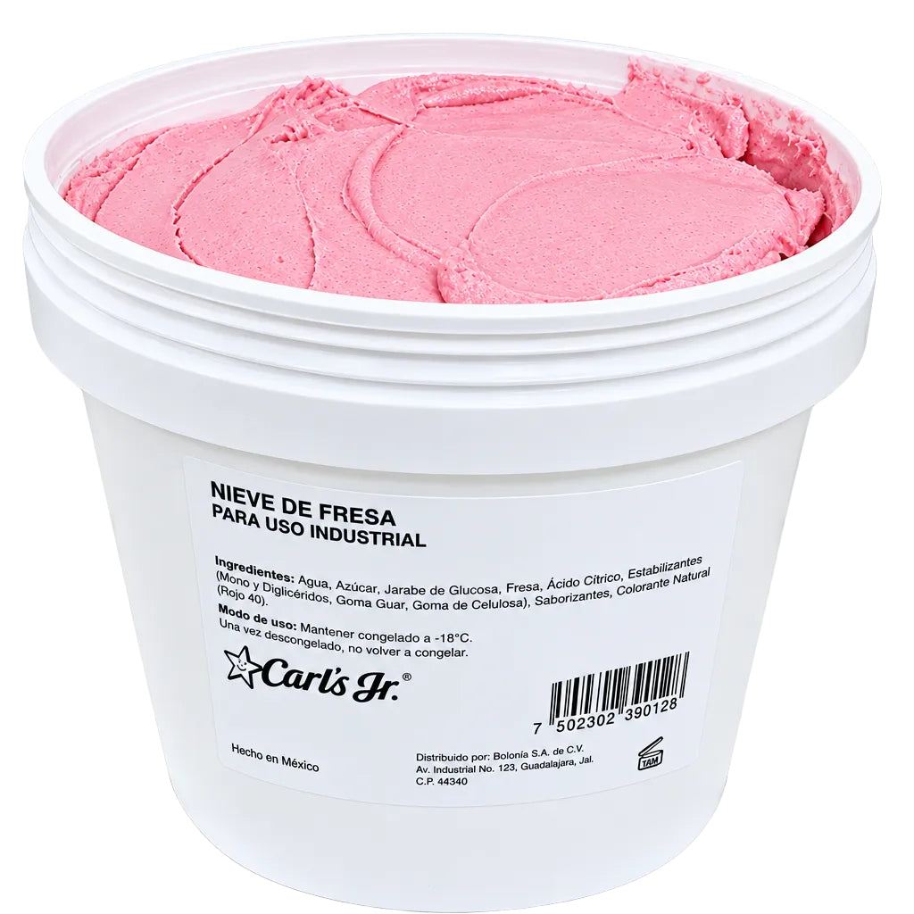 NIEVE DE FRESA NACIONAL